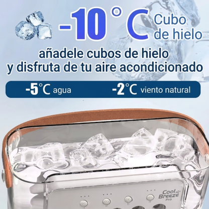 Aire Acondicionado Portátil 3 en 1 con Ventilador y Luz LED